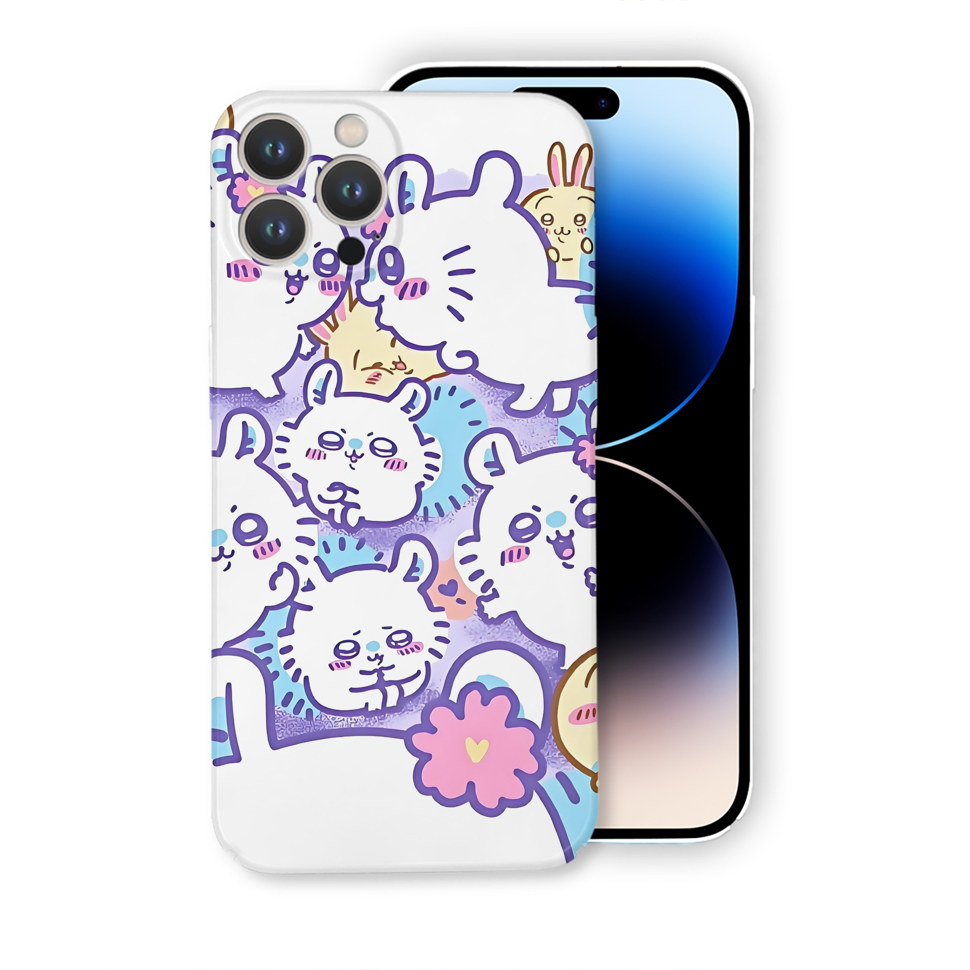 （画像用） ちいかわ Chii-kawa 【iPhone 14シリーズ対応】ハードケース
